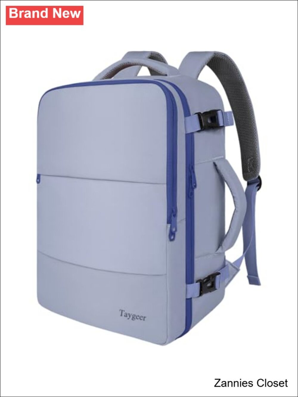 ✨ Taygeer Large Travel Backpack 35L Carry On Laptop Bag Water Resistant
